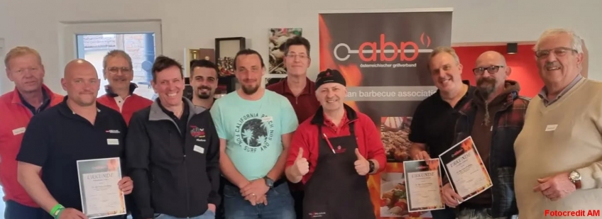 aba BBQ - 26. aba-Jurorenschulung am 26.März 2022 in der Grillschule Adi Matzek